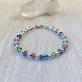 Easter Colors Child Bracelet with Letters