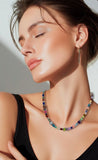 Multi Gemstone & Swarovski Crystal Necklace