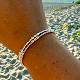 All Sterling Silver or All 14k Gold-filled Balls Bracelet