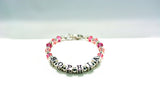 Easter Colors Child Bracelet with Letters