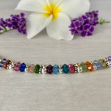 Multi Crystal & Gemstone Bracelet