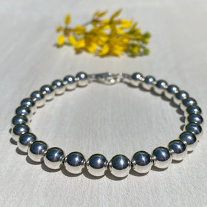 6mm Sterling Silver Bracelet