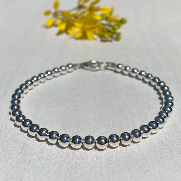 4mm Sterling Silver Bracelet