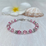 Pink Child Bracelet with Letters