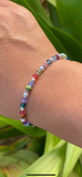 Multi-Crystal & Gemstone Anklet