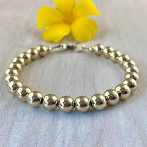 7mm 14k Gold-Filled Bracelet