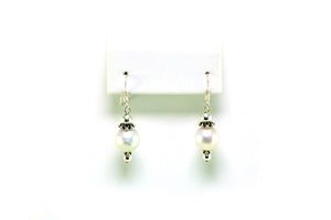 10mm Pearl and Sterling Silver Earrings